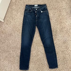AGOLDE high rise jeans size 25